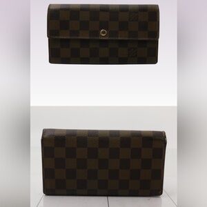 Louis Vuitton Damier Ebene Sarah Wallet